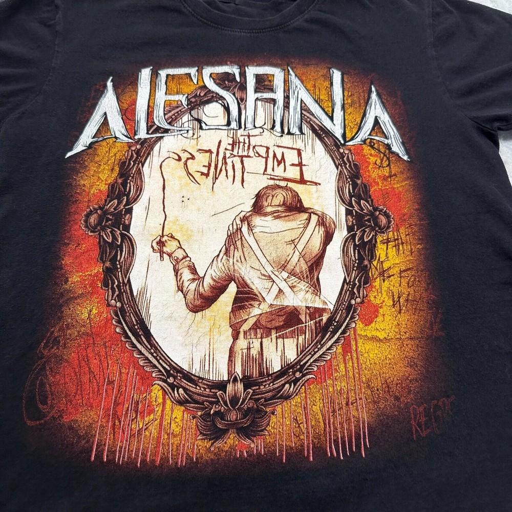 Alesana The Emptiness Album Band Short Sleeve Adult T-Shirt Hot New Unisex T-Shirt XL