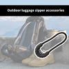 10Pcs Outdoor Backpack Zippers Head Bag Flexible Zippers Puller Light Weight Zippers Head Bag Part Accessories Enduring