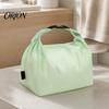 Portable Foldable Toiletry Kit 2PCS Waterproof Handbag, Large Opening Buckle Design, Lightweight Cosmetic Travel Makeup Bag with Storage Bag,