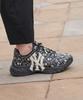Mlb Big Ball Chunky Saffiano Diamond Monogram Ny (Black)
