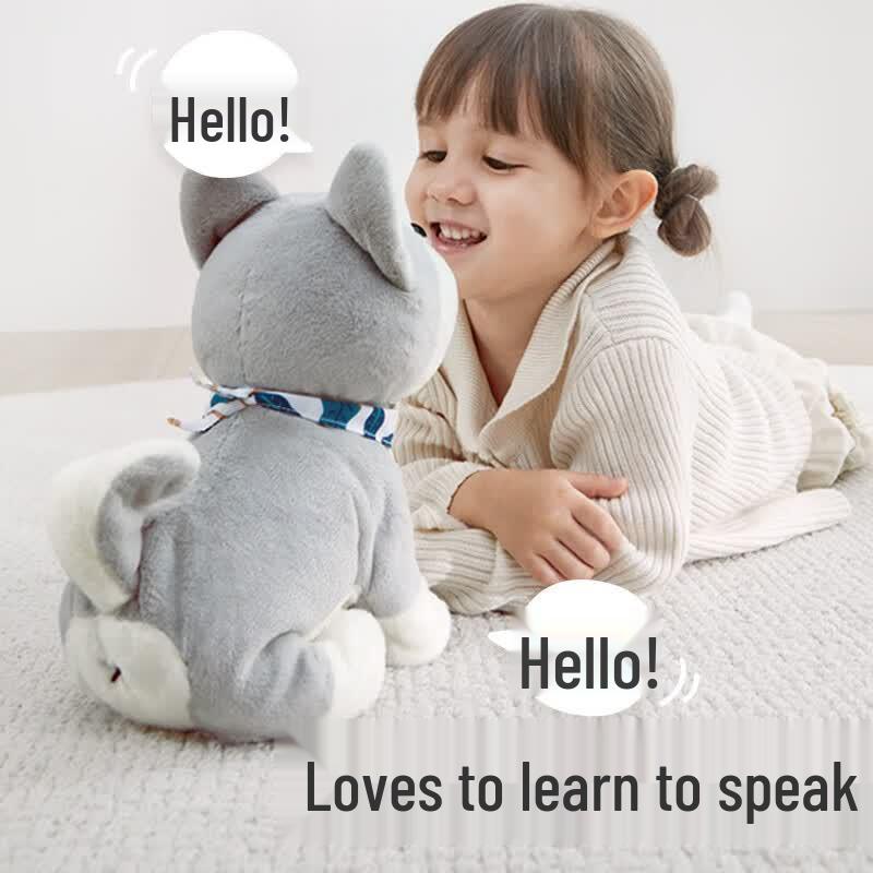 Babycare Husky Plush Puppy Toy