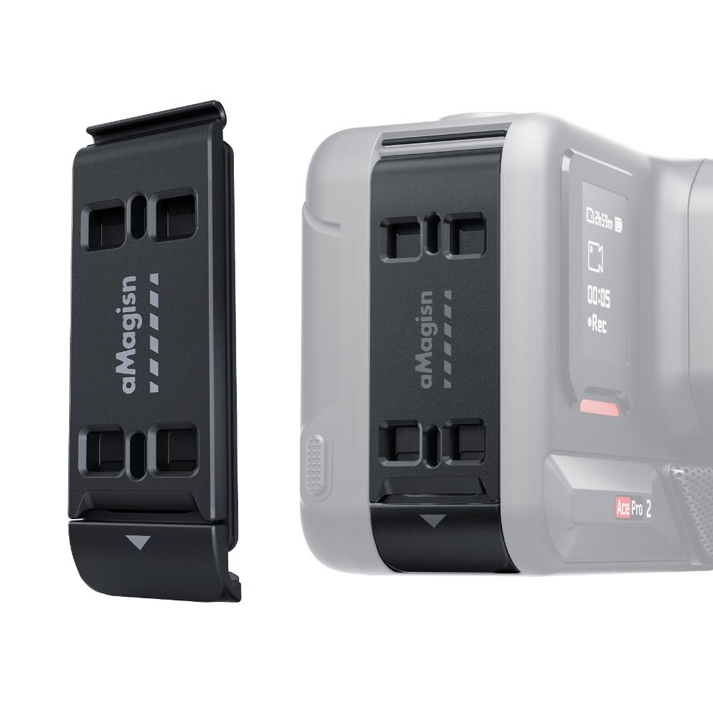 Magnetischer Vertikaladapter Wasserdichte Batterieabdeckung für Insta360 Ace Pro 2 Action Kamera Zubehör