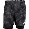 Printed Pattern Lace-Up Three-Quarter Running Shorts Men Shorts KA0315