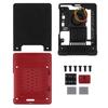 Raspberry Pi 5 Aluminum Alloy Case with Active Cooling Fan and PWM Speed Control
