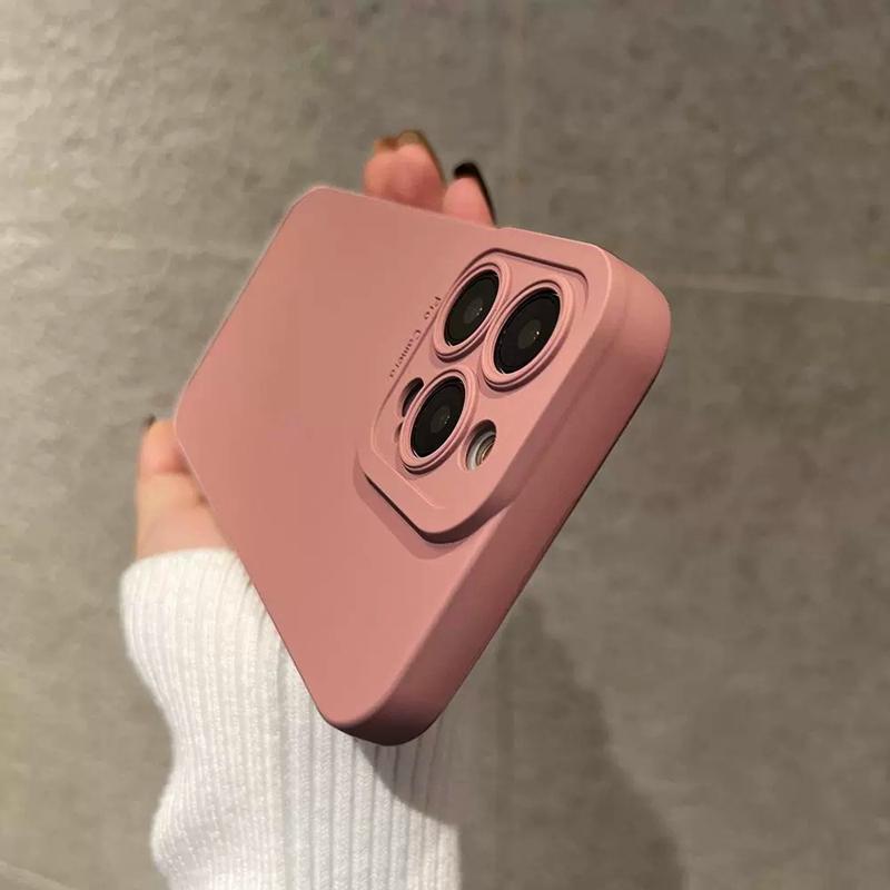 Luxury Liquid Silicone Phone Case For For Iphone 11 12 13 14 15 16 17 Pro Max Air Plus Soft Shockproof Bumper Cases Cover