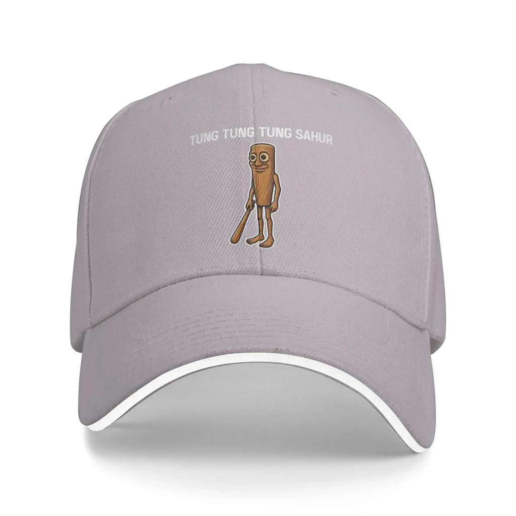 Women Men Tung Tung Tung Sahur Italian Brainrot Meme Outdoor Hat Summer  Sun Cap New Baseball Cap Snapback Hats