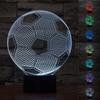 Lampe Illusion 3D LED - AM5226 - Football - Télécommande - Dimmable - Design Contemporain