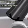 Universal Roof Rack Channel Seal Flexible Rubber Strips Waterproof For Sedans Crossovers And Family Vehicles