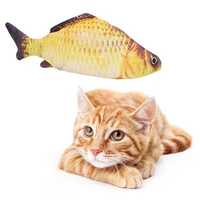 Jouets pour chats Poisson Chargeur USB Jouets pour chats Électronique interactive Réaliste Chats de compagnie Mâcher Chats et chiens Produits Accessoires pour la maison