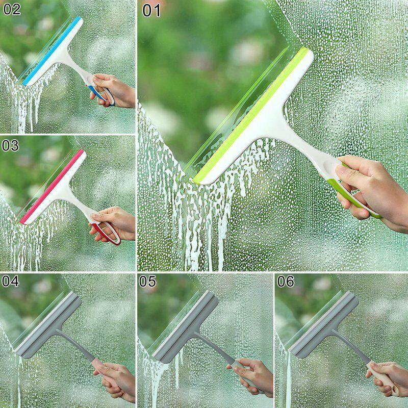 Glass Scraper Glass Wiper Bathroom Glass Tile Cleaning Window Scraper Wipe@@