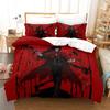 Kpop Hellsing Alucard Bedding Set 3 Piece Duvet Cover Set Gothic Vampire Bedroom Decor All Sizes For Kpop Fans