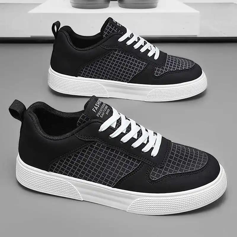 Fashion Tennis Sole Perforated Men Luxury Designer Shoes Casual Big Size Loafers Mens Black Sneakers Sport Shuse Sports-et-leisure