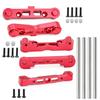 Aluminum Alloy Front & Rear Suspension Mount Set for ARRMA 1/8 Kraton/Notorious/Typhon/Outcast 6S 1/7 Felony/Infraction 6S BLX