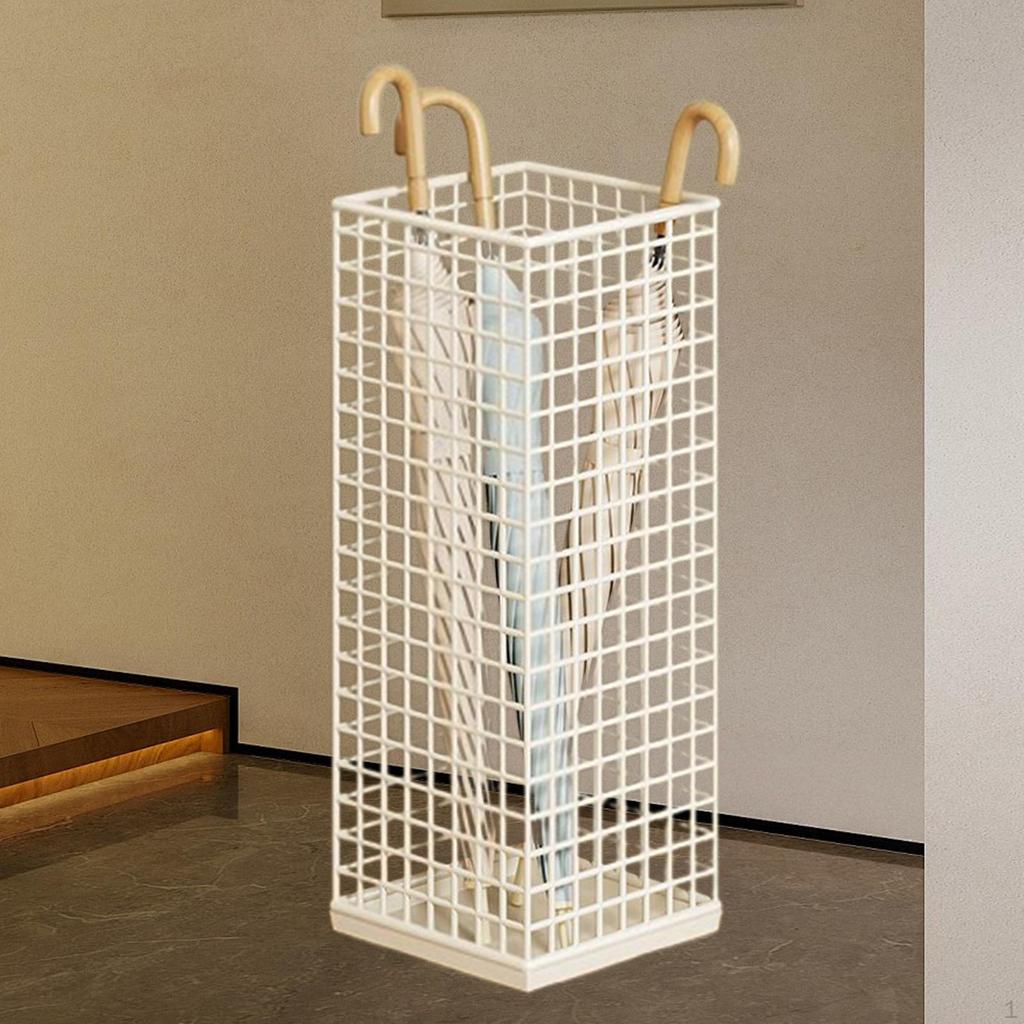 Ständer Organizer Behälter Organisation Praktischer Multifunktionaler Aufbewahrungseimer Schirmhalter für Hotel