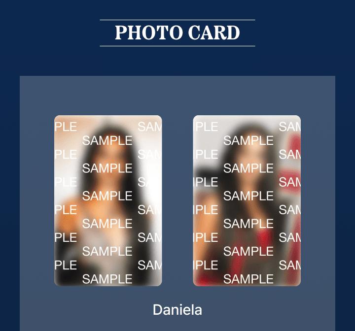 (Mini Photocard) KATSEYE [THE BEAUTIFUL CHAOS] TOUR MD