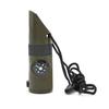 Outdoor Camping Seven-in-one Multi-functional Whistle ALICE Survival Whistle Life-saving Whistle with Flashlight Thermometer Compass