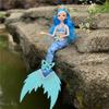 Diamond Tail Mermaid Doll Butterfly Wings, Princess Doll, Girl's Birthday Present. 13 Bjd Girl Doll Toy