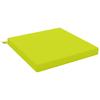 1 Piece Seat Cushion SOEST 100percent Polyester Light Green