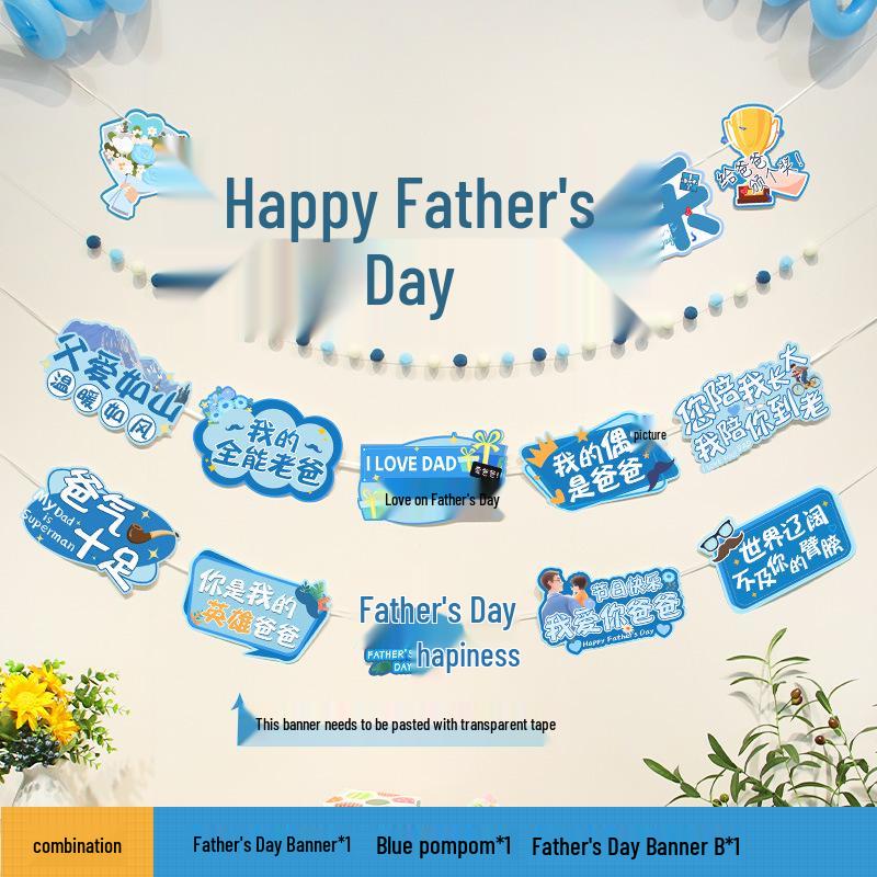 Father's Day Banner for School, Mall, or Store Decoration