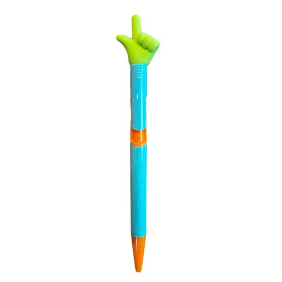 Gesture Topper Press Ballpoint Pen Rock Paper Scissors Top Quick-Drying