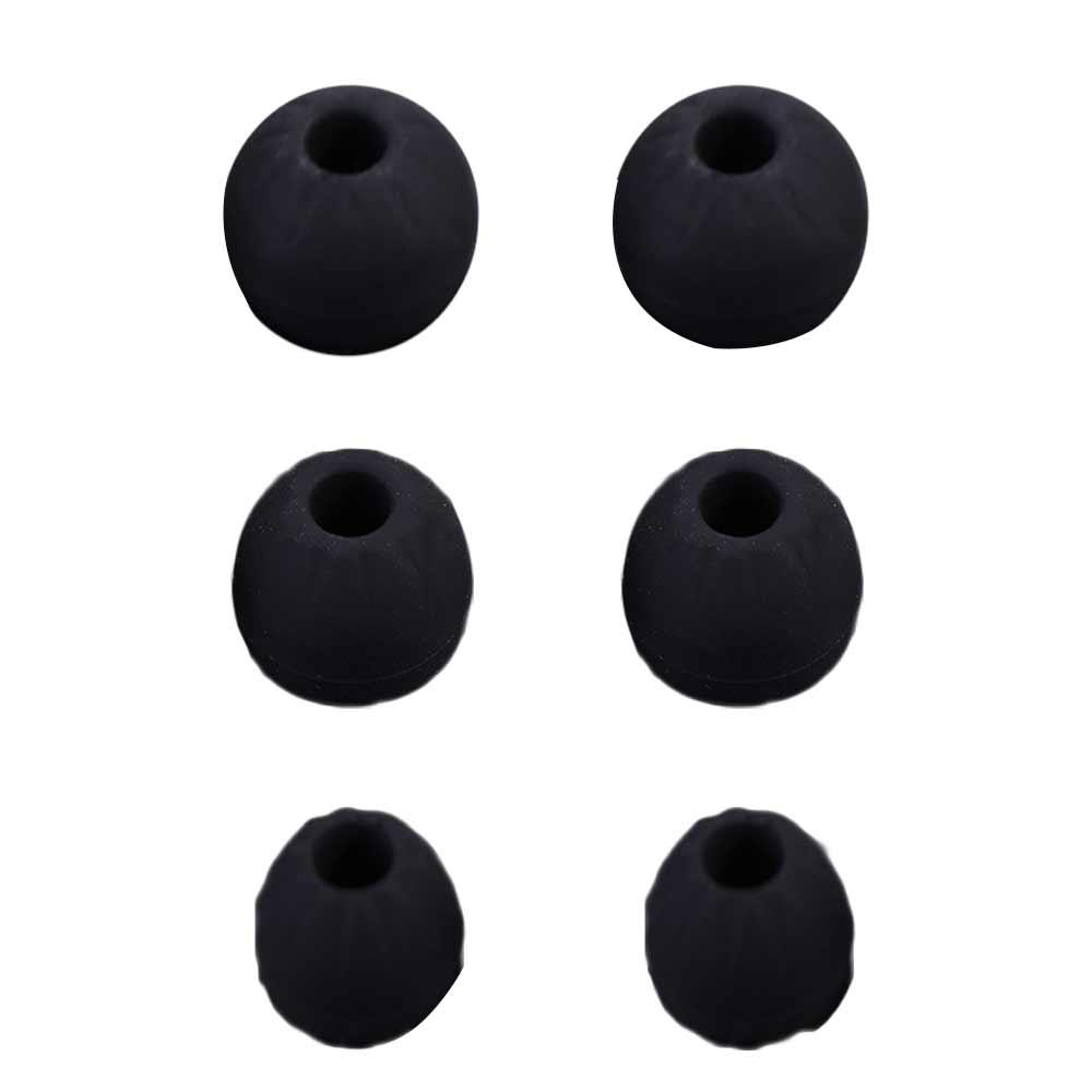 6Pcs Silicone Covers Earbuds Replacement Tips Soft Ear Cushions Ear Pads  Headphone Accessories