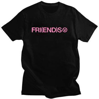 Il dolce Taehyung Ven(fine)s T-shirt Lettera Grafica Stampa Stile Coreano Maglietta Manica Corta Grunge Vestiti Cotone Alta Qualità