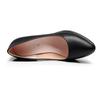 8cm Small Size 32-43 Fashion Elegant Black Leather Shoes Women Pumps 2025 Fall High Heels Shoes Platform for Office Dress Court