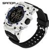 Sanda Student Sports Watch - Hot Selling Waterproof Multifunction with Snooze Alarm & Single Display.