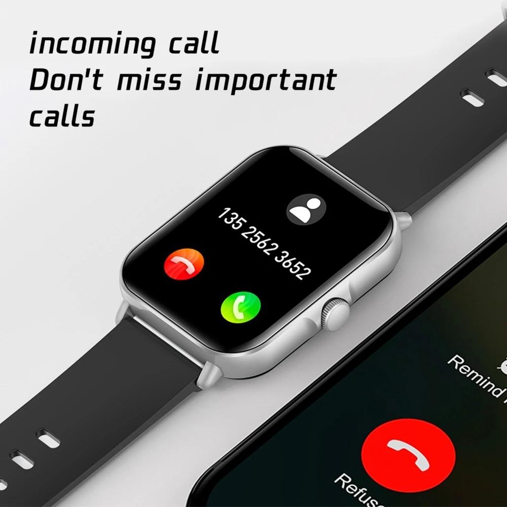 Relógio Inteligente Bluetooth Chamadas Reproduzir Música Relógio Inteligente Fitness Relógio Digital Esportivo Relógios À Prova D'água Para Homens Mulheres Ios Android