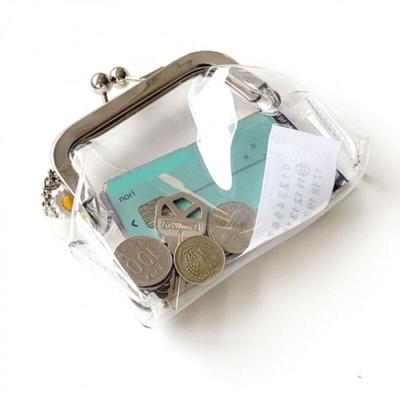 Transparent Coin Purse Pouch 11.5 X 9cm