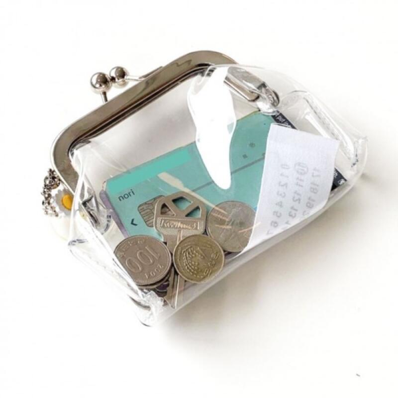

Transparent Coin Purse Pouch 11.5 x 9cm