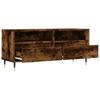 TV Cabinet Smoked Oak 100 x 34.5 x 44.5 cm Engineered Wood