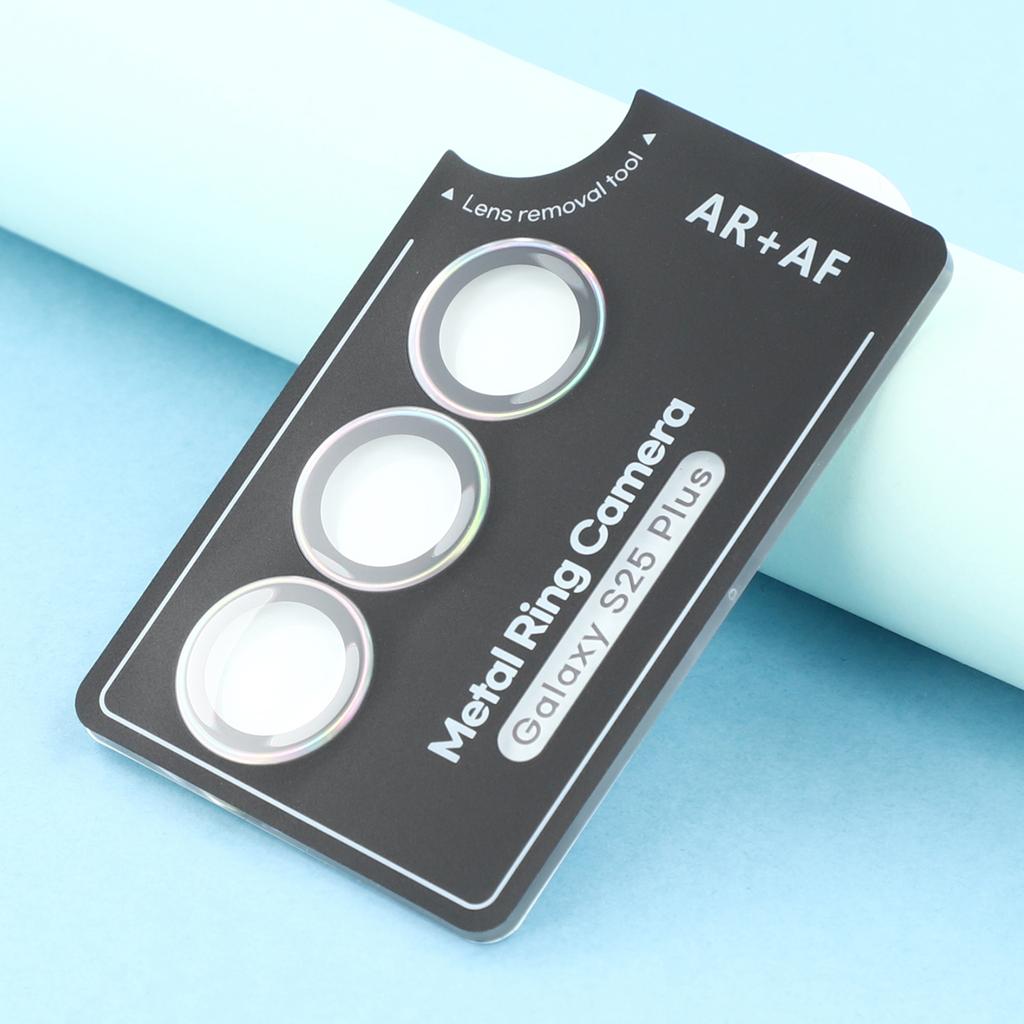 Für Samsung Galaxy S25 Kameraobjektivschutz Galvanisiert Klar Gehärtetes Glas Objektivfolie