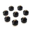 Speaker Spike Set of Brass Aluminum Metal Improves Sound Quality and Compatible with CD Kawaki High-End Insulators, 4, + Feet, Bass, Players/DACs