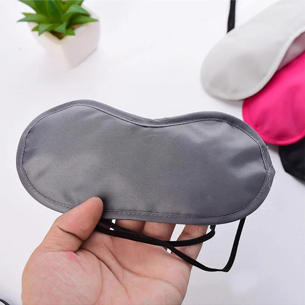 10Pcs Comfortable Sleep Eye Mask Shade Cover Blindfold Night Sleeping Travel Aid Sleeping Mask Blindfold Eyepatch Sleepmasker
