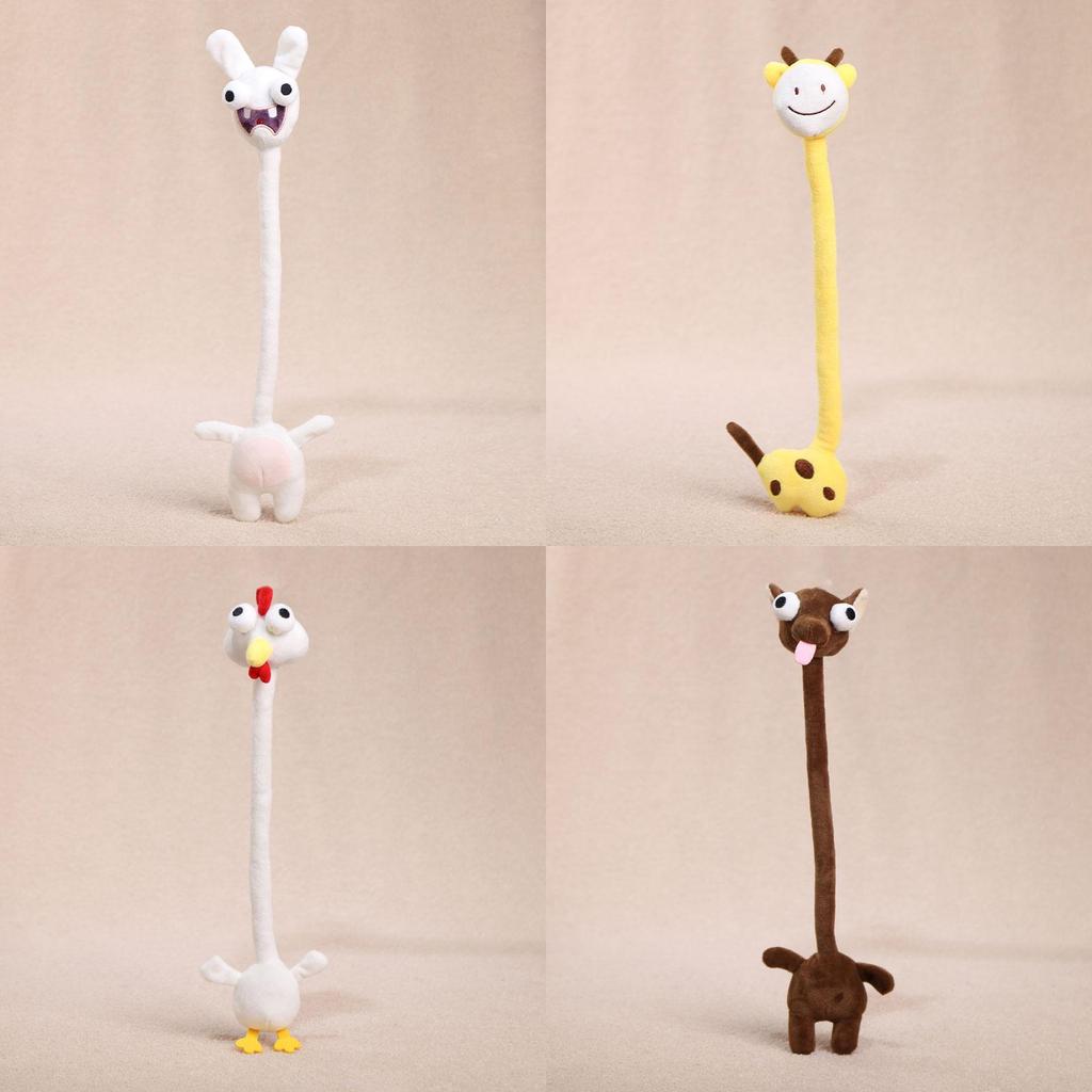 Animal Plush Toy Bag With Long Neck Duck Soft Stuffed Doll For Girls And Teens