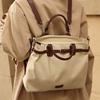 Solid Color Nylon Shoulder Bag French Laptop Bag Trendy Tote Bag  Handbag