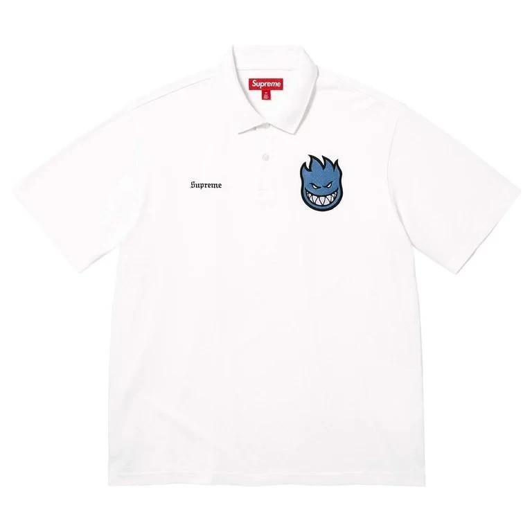 Supreme x Spitfire Polo White