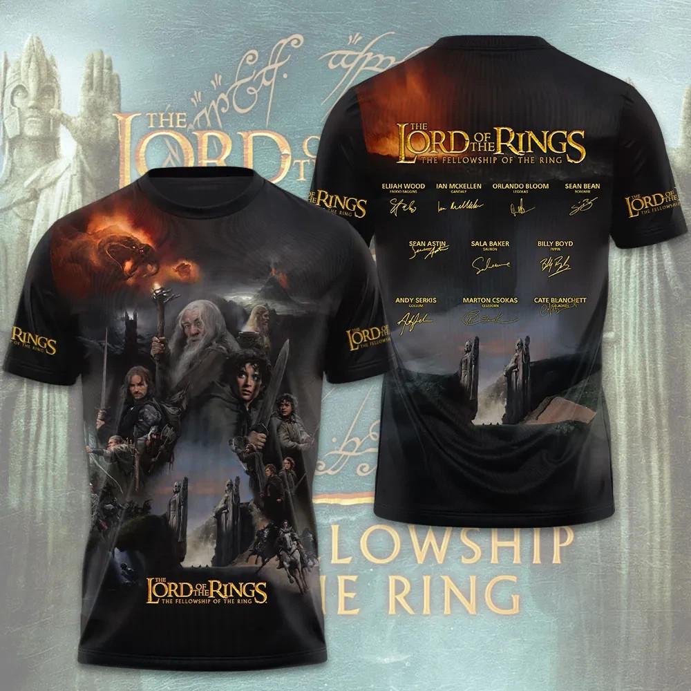 The Lord of the Rings 25th Anniversary AOP 3D T-Shirt A101 XXL