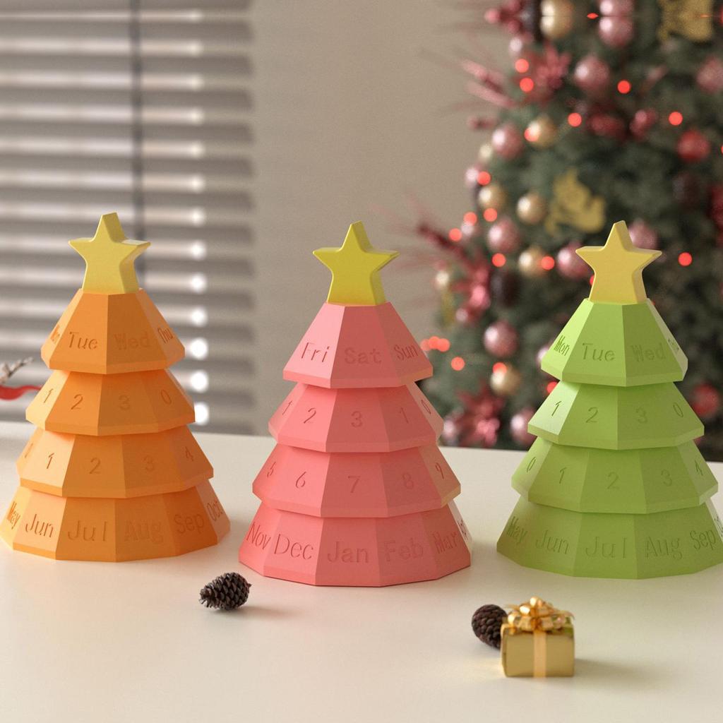 Stampo in Silicone per Natale Facile da Usare Stampo Riutilizzabile Stampo in Silicone ad Impilamento Albero di Natale per Cemento Gesso Argilla