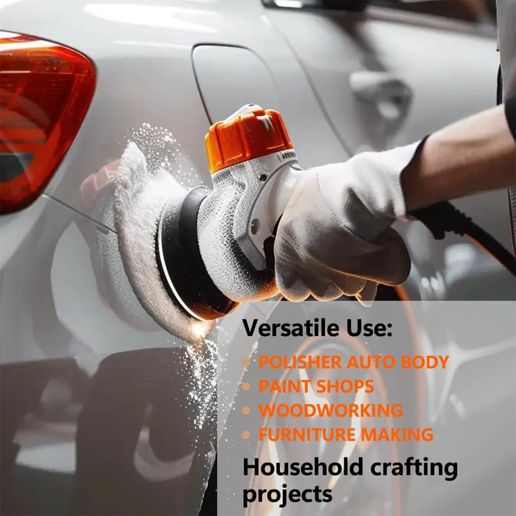 7 Inch(180mm) Hook and Loop Buffing Pad for Sanding Discs,Rotary Backing Pad Attachment Adapter and Soft Foam Layer