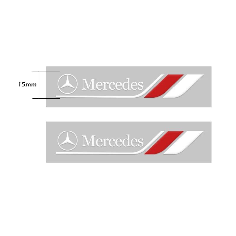 Auto Decor Decals Car Window Wiper Stickers For Mercedes Benz A B R G Class GLK GLA W204 W251 W463 W176 Creative Stickers Emblem
