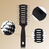 Professional Black Salon Anti static Hairdressing Hair Comb Scalp Care Hairbrush Styling Tool