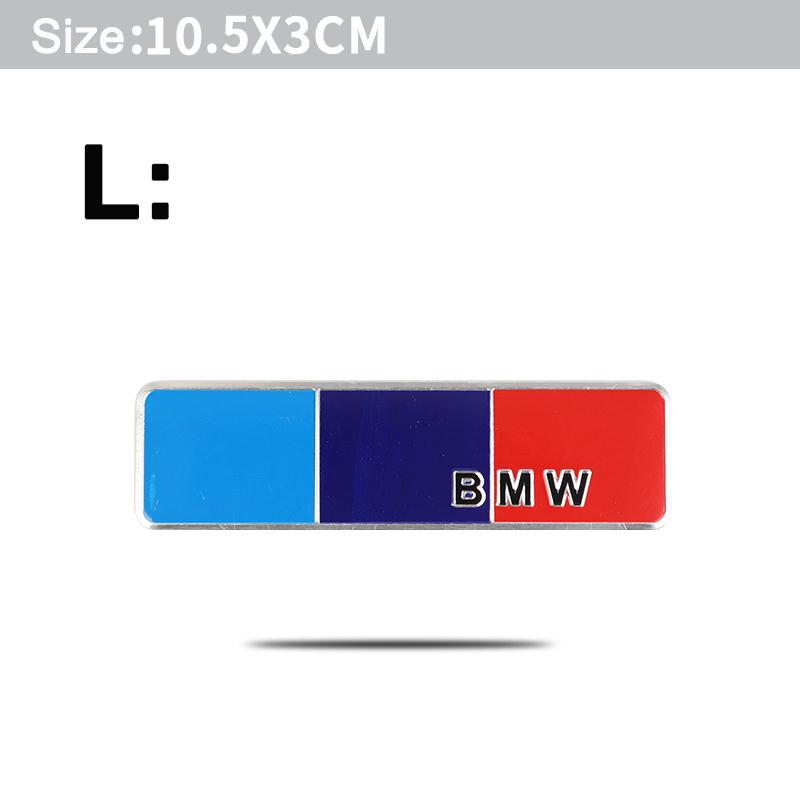 Sticker Emblemi Styling Auto Lega di Alluminio Parafango Auto Bagagliaio Stemmi Per BMW M E46 E90 E60 F30 F10 E39 E36 F20 G30 /Valvole Pneumatici Auto