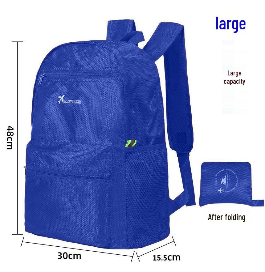 New Ultralight Foldable Travel Backpack for Hiking & Camping - Large Capacity