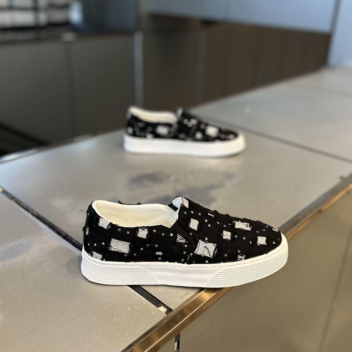 

Мужские летние новые эспадрильи на одной педали, повседневная мужская обувь, удобная и легкая обувь с пайетками, маленькая свежая мужская обувь 44