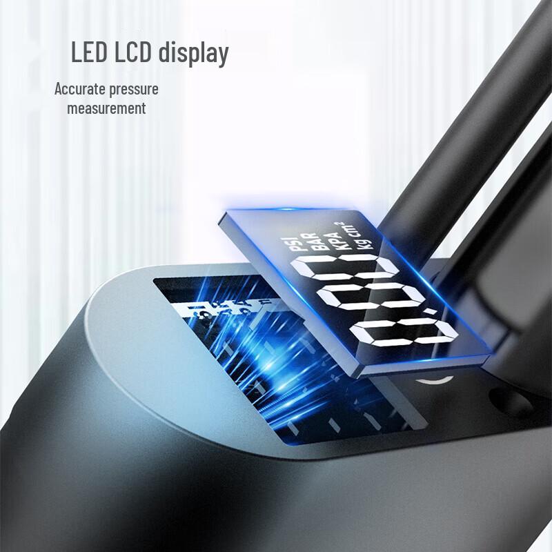 Deli DL-QT009 Double Boost Digital Display Air Pump