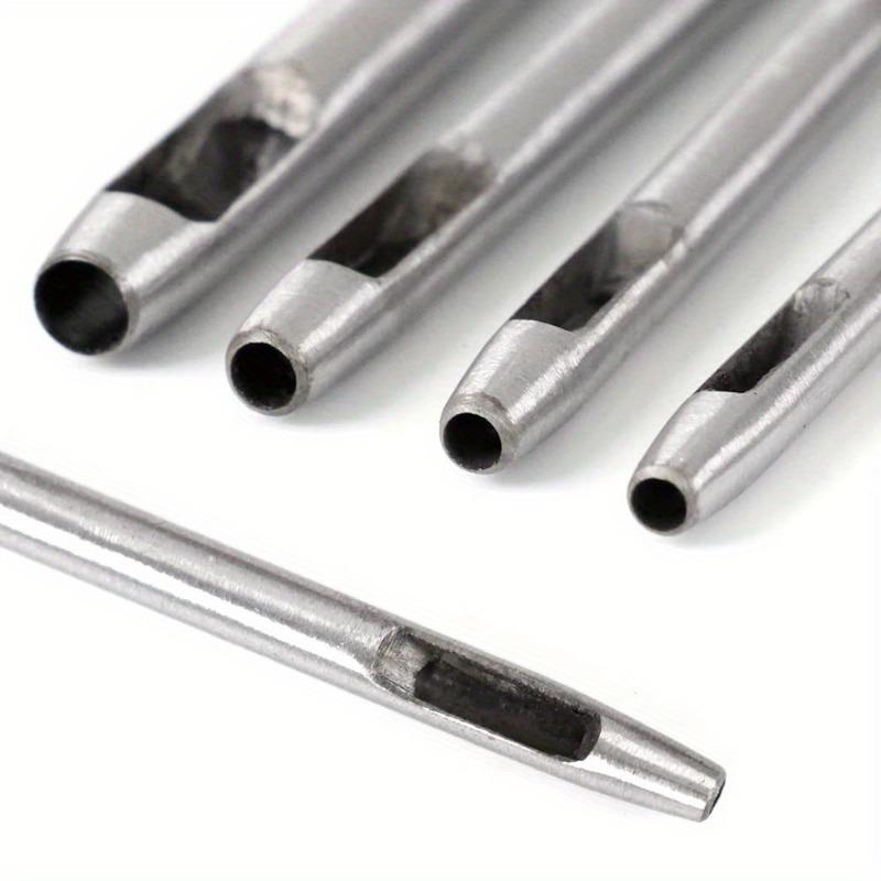 12 /Sets Leather Punching Round Punching Material Punching Hole Opening Diy Manual Leather Goods Punching Tools 0.5-6mm