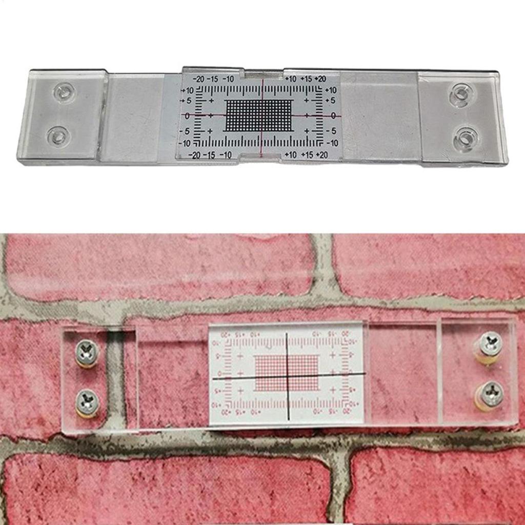 Crack Gauge Monitor Accurate Crack Monitoring Record Tool Crack Measuring Instrument For Monitoring Wall Deformation And Cracks