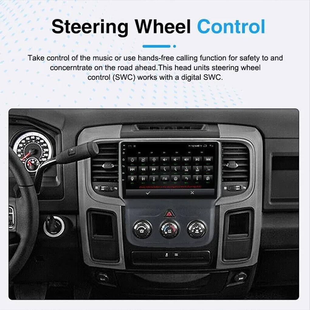 9inch Android Car Radio For Dodge Ram 1500 2500 3500 2013-2018 Carplay Car Stereo Android 13.0 Radio GPS Multimedia Video Player
